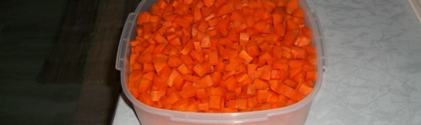 carrots for dehydrating