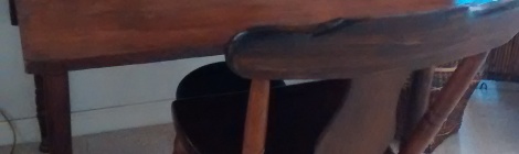 plank bottom chair